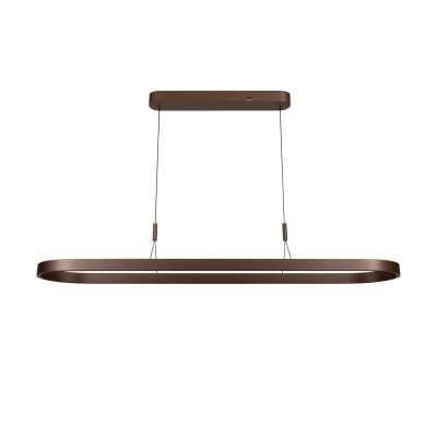 Lucide LIANE - Pendant light - LED Dim. - CCT - 2x40W 2700K/4000K - Rust Brown - Vibes